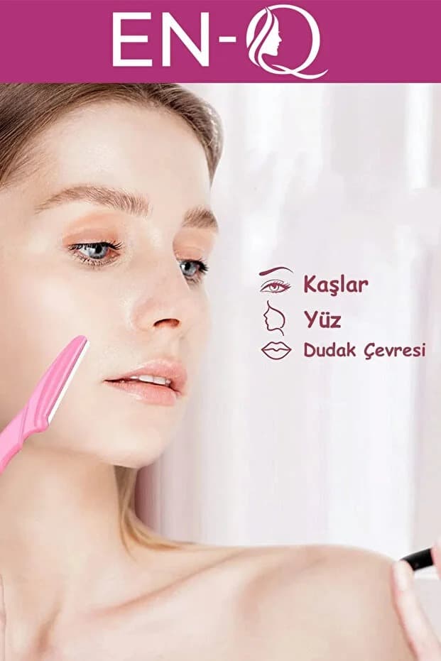 3'lü kaş ve yüz usturası seti kişisel bakım - Parmend Life